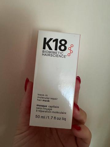 K18 Haarmasker - Nieuw 50 ml beschikbaar voor biedingen