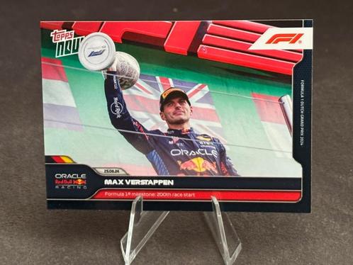 Max Verstappen Milestone 200th race start - Topps now F1, Hobby en Vrije tijd, Stickers en Plaatjes, Nieuw, Plaatje, Ophalen of Verzenden