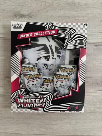 Pokemon White Flare Binder Collection beschikbaar voor biedingen