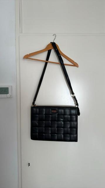 Dames Zwart Leren 16 inch Laptoptas - Ideal of Sweden beschikbaar voor biedingen