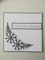 Zelfgemaakte condoleance sterkte kaarten, Ophalen of Verzenden, Nieuw, Overige thema's