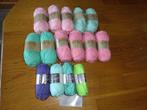 15 bollen garen, 11 blend en 4 andere bollen ( 12,50), Ophalen of Verzenden, Nieuw, Breien of Haken, Wol of Garen