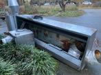 Horeca Afzuigkap 300x100x54 met motor - Gebruikt, Witgoed en Apparatuur, Afzuigkappen, Ophalen, Gebruikt, Motor