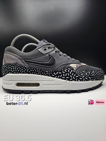 Nike Air Max 1 Sprinkle Pack 'Dark Grey Metallic' Maat: 36.5 beschikbaar voor biedingen