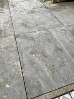 Leisteen tegels 80x80 - 42 stuks, Tuin en Terras, Tegels en Klinkers, Ophalen, Gebruikt, Terrastegels, Natuursteen