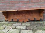 Houten kapstok met wildtafereel, Wandkapstok, Gebruikt, 100 tot 150 cm, Ophalen of Verzenden