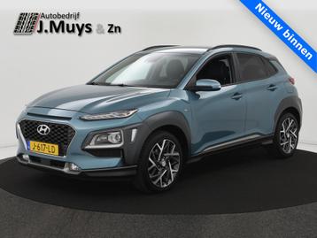 Hyundai Kona 1.6 GDI HEV Premium LEER|STOELVENTILATIE|ACC|BL beschikbaar voor biedingen