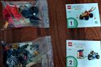 LEGO Ninjago 71789 – Kai en Ras' Auto en Motor Duel, Ophalen of Verzenden, Zo goed als nieuw, Complete set, Lego
