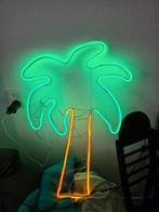 Neon verlichting lamp palmboom, Huis en Inrichting, Lampen | Overige, Ophalen of Verzenden, Zo goed als nieuw, Neon licht