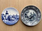2 antieke wandborden, Ophalen of Verzenden