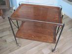 vintage, Huis en Inrichting, Tafels | Bijzettafels, Ophalen, Overige materialen, Minder dan 55 cm, Gebruikt