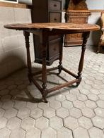 Antieke Mechelse Klaptafel / Bridgetafel, Ophalen