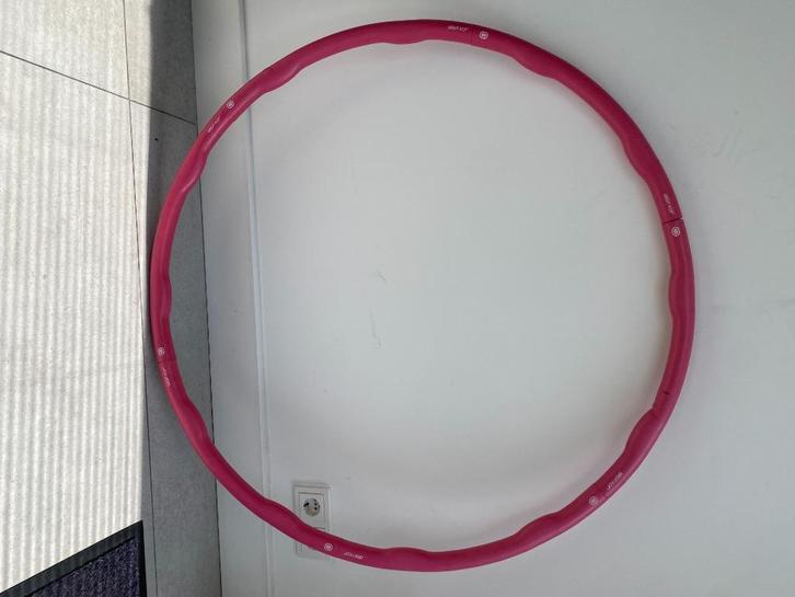 Fitness hoelahoop merk Weight Hoop roze, Sport en Fitness, Hoelahoeps, Zo goed als nieuw, Fitness hoelahoep, Met gewicht, Ophalen of Verzenden