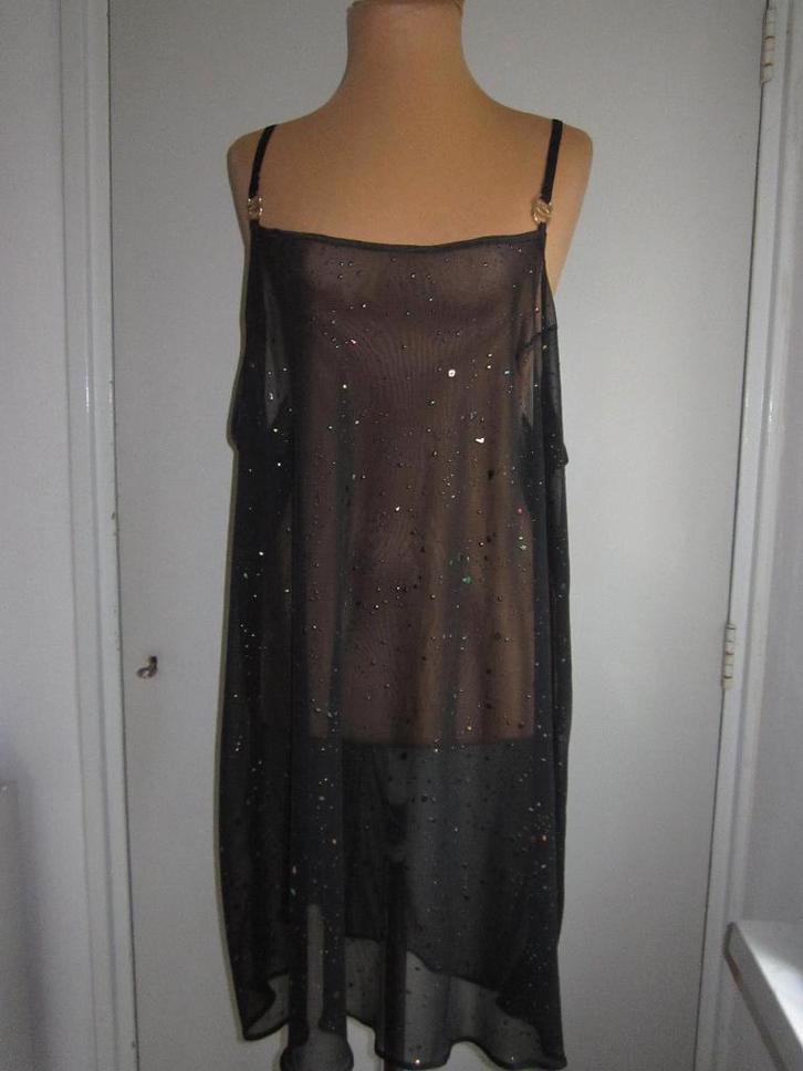 nachthemd maat XXL, Kleding | Dames, Ondergoed en Lingerie, Nachtkleding, Zwart, Ophalen of Verzenden
