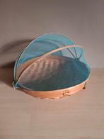 Bamboe fruitmand vliegengaas., Verzamelen, Retro, Ophalen of Verzenden, Huis en Inrichting