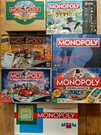 7 X Monopoly., Hobby en Vrije tijd, Gezelschapsspellen | Bordspellen, Parker., Parker., Ophalen of Verzenden, Zo goed als nieuw
