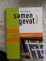 Samengevat Nederlands 3F / 4F Havo Vwo, Boeken, Schoolboeken, HAVO, Nederlands, Zo goed als nieuw, Ophalen