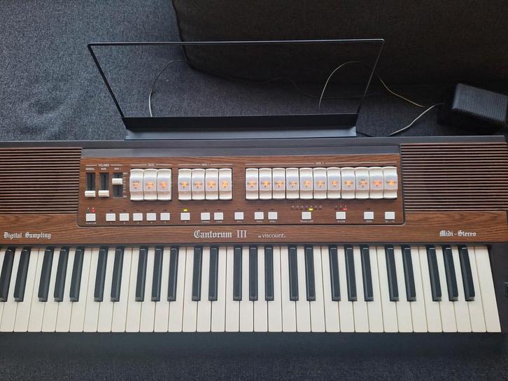 Viscount Cantorum 3 Orgel - Klassiek Geluid!, Muziek en Instrumenten, Orgels, Zo goed als nieuw, Orgel, 1 klavier, Ophalen