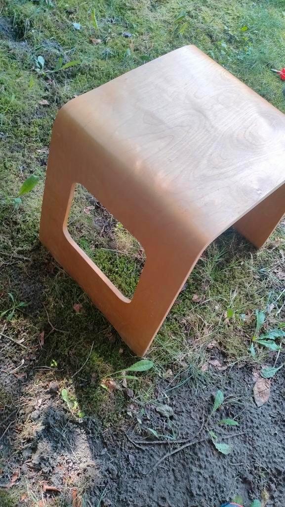 Ikea Benjamin kruk Lisa Norinder, Huis en Inrichting, Krukjes, Gebruikt, Hout, Ophalen