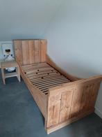 Steigerhout bed, Huis en Inrichting, Slaapkamer | Bedden, 90 cm, Eenpersoons, Steigerhout, Ophalen of Verzenden