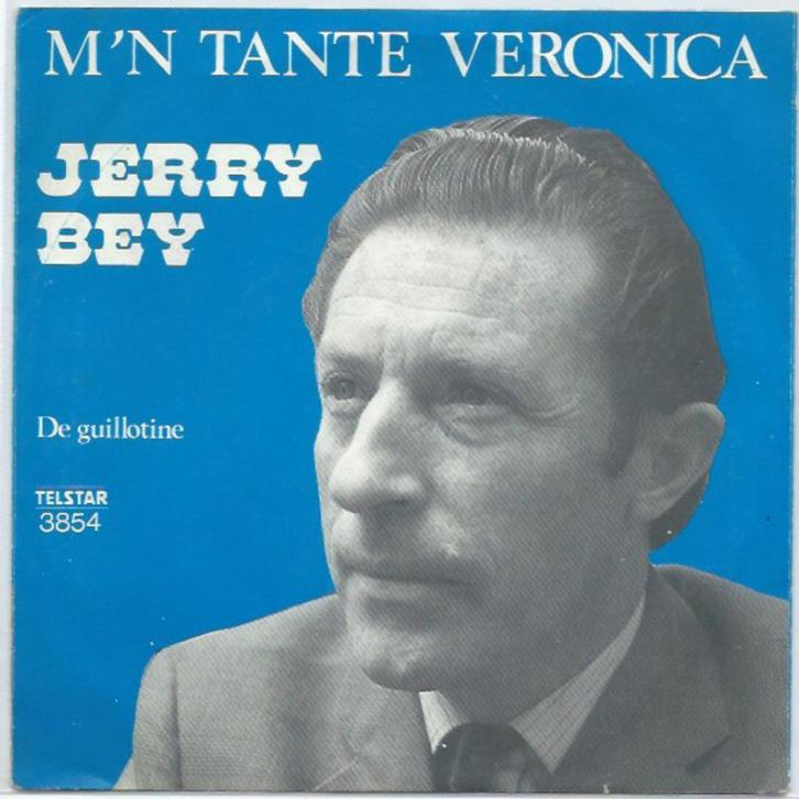 Jerry Bey- M'n Tante Veronica, Cd's en Dvd's, Vinyl | Nederlandstalig, Gebruikt, Levenslied of Smartlap, Overige formaten, Verzenden