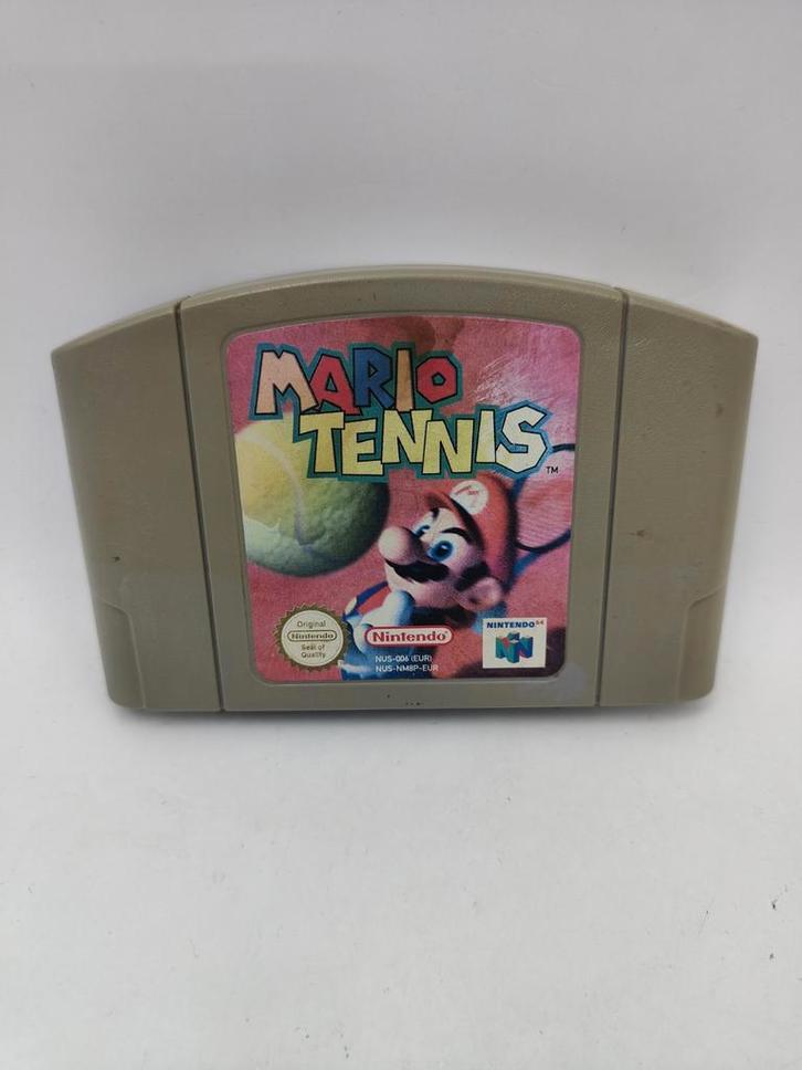 Mario Tennis - Nintendo 64, Spelcomputers en Games, Games | Nintendo 64, Gebruikt, Sport, 1 speler, Vanaf 3 jaar, Eén computer