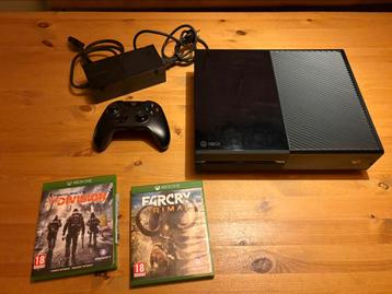 Xbox one + 1 controller & 5 spellen beschikbaar voor biedingen