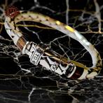 GEORGE PALMWOOD maat E     Buddha to Buddha armband, Sieraden, Tassen en Uiterlijk, Armbanden, Ophalen of Verzenden, Zo goed als nieuw