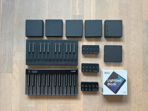 Zeer complete set Roli BLOCKS, Muziek en Instrumenten, Midi-apparatuur, Zo goed als nieuw, Ophalen of Verzenden