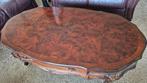 Notenhouten salontafel, Ophalen, Gebruikt, 100 tot 150 cm, 50 tot 100 cm