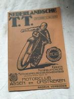 TT assen programma boekje van 1925, Verzenden, Zo goed als nieuw, Overige typen