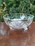 kristal fruittest, sierlijke pootjes, Antiek en Kunst, Ophalen of Verzenden