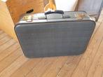 Brocante koffer zwart, Antiek en Kunst, Ophalen of Verzenden