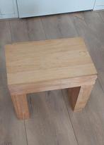 Blank Bijzettafeltje, Minder dan 45 cm, Minder dan 55 cm, Gebruikt, Ophalen of Verzenden