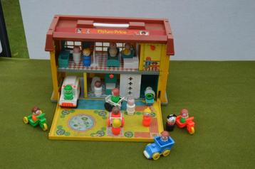 Vintage fisher price ziekenhuis/ Childrens hospital uit 1976 beschikbaar voor biedingen