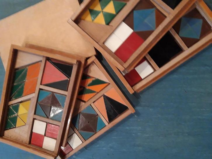 LFröbel Kleuterschoolmaterialen, Antiek en Kunst, Curiosa en Brocante, Ophalen of Verzenden