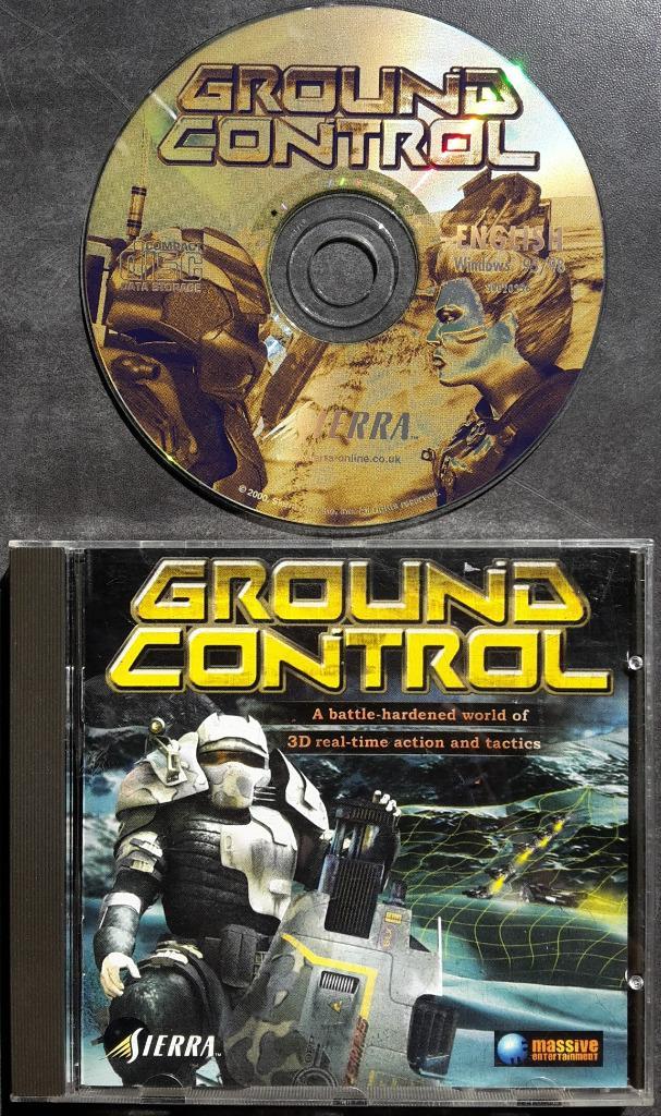 PC Game - Ground Control - Sierra Action game, Spelcomputers en Games, Games | Pc, Zo goed als nieuw, Avontuur en Actie, 1 speler