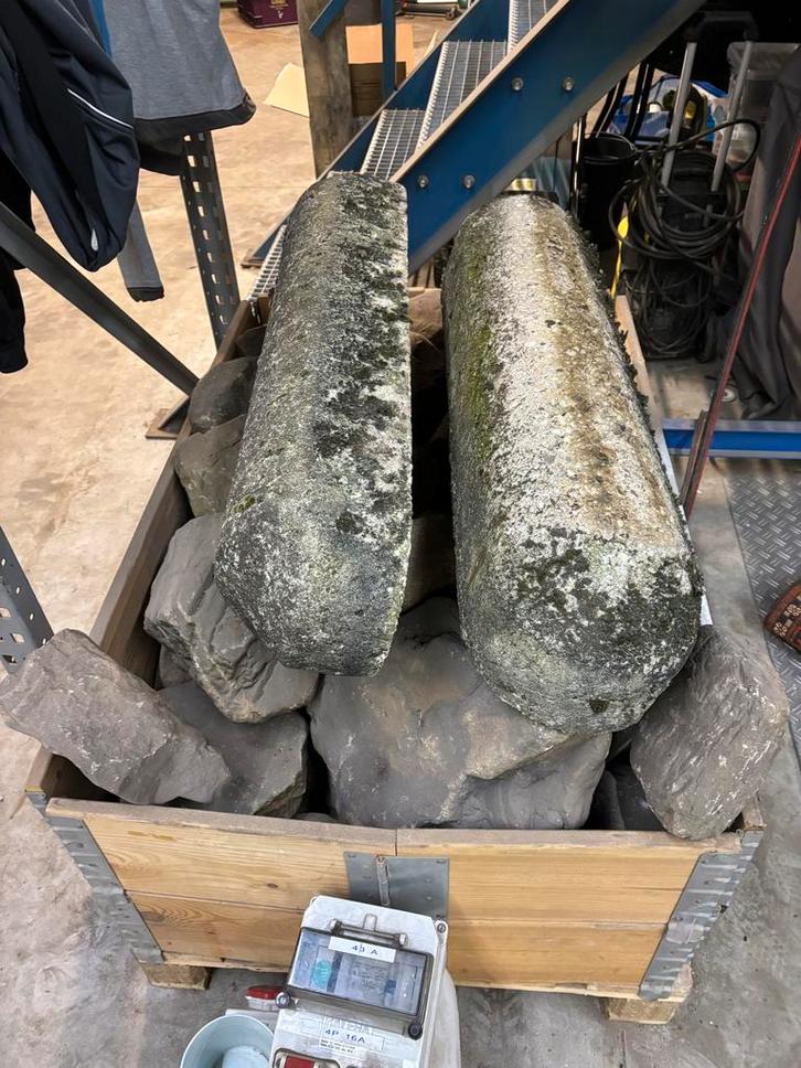 Grote Veldkeien voor Tuin of Landschap, Tuin en Terras, Grind, Keien en Split, Gebruikt, Kei, Grijs, Overige materialen, Ophalen