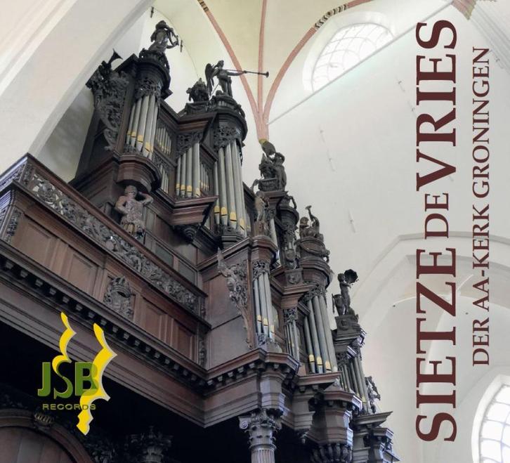 Sietze de Vries Schnitger orgel Reincken Brahms Improvisatie, Cd's en Dvd's, Cd's | Klassiek, Nieuw in verpakking, Overige typen