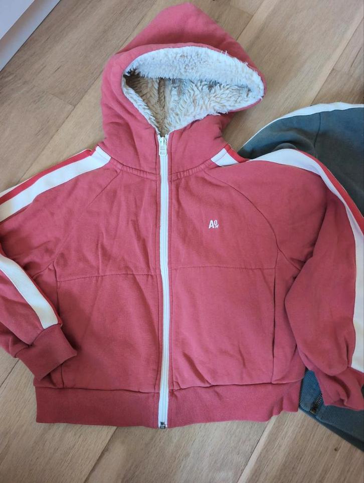 AO76 Borg Vesten Maat 128, Kinderen en Baby's, Kinderkleding | Maat 128, Gebruikt, Jongen of Meisje, Trui of Vest, Ophalen of Verzenden