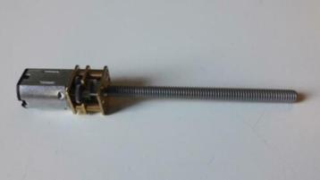 6V mini micro N20 motor + draadeind M4 / 55 mm Gear Tamiya beschikbaar voor biedingen