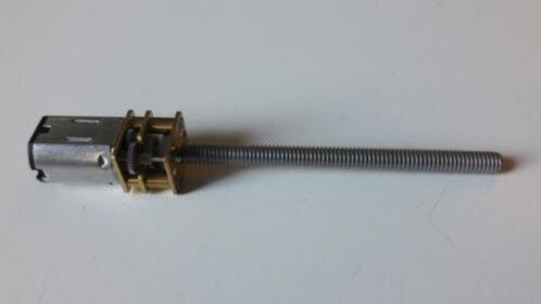 6V mini micro N20 motor + draadeind M4 / 55 mm Gear Tamiya, Hobby en Vrije tijd, Modelbouw | Radiografisch | Auto's, Nieuw, Onderdeel