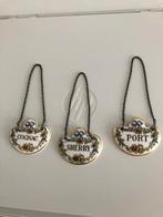 Coalport karaf labels, Ophalen of Verzenden