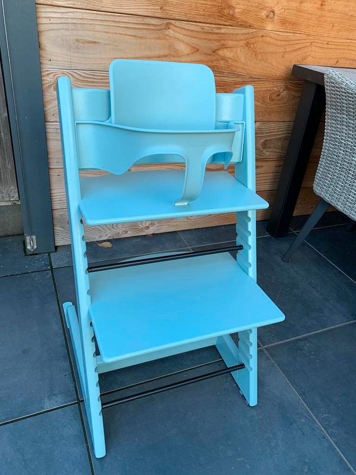 Tripp Trapp kinderstoel, Kinderen en Baby's, Kinderstoelen, Zo goed als nieuw, Meegroeistoel, Aanschuifbaar, Ophalen