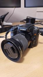 Sony a 100 Spiegelreflex camera incl Tamron 70-300 lens, Audio, Tv en Foto, Fotocamera's Digitaal, Ophalen, Spiegelreflex, 10 Megapixel