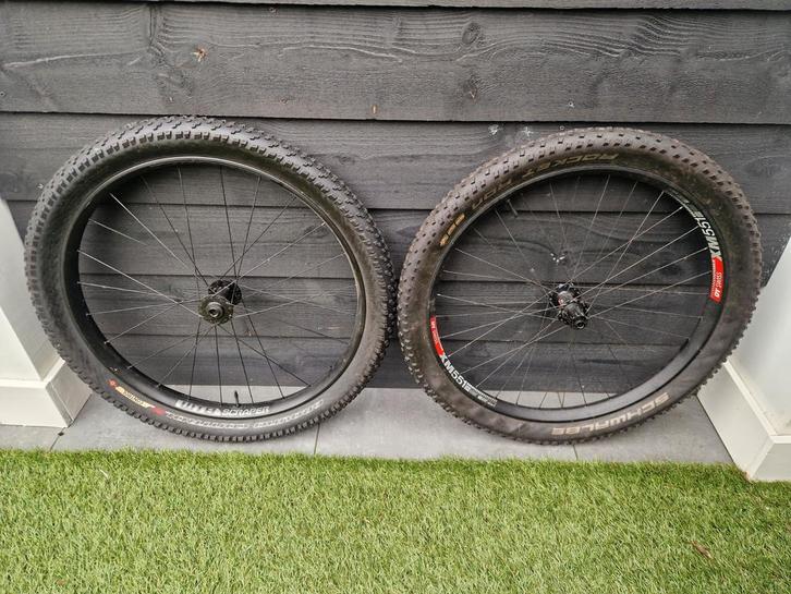 Mtb wielset 27,5 inch plus size, Fietsen en Brommers, Fietsonderdelen, Mountainbike, Wiel, Ophalen