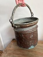 Antieke Rustieke Bronzen Pot uit 1700s, Verzenden