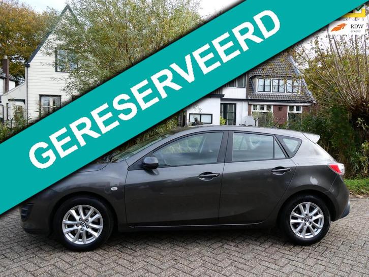 Mazda 3 2.0 Limited 150pk 5-deurs Automaat Clima Cruise Trek, Auto's, Mazda, Bedrijf, ABS, Airbags, Airconditioning, Boordcomputer