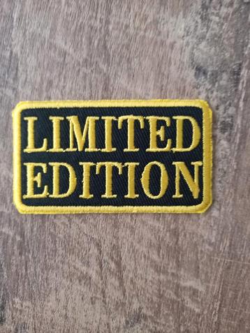 Strijkembleem limited edition  beschikbaar voor biedingen