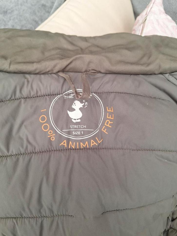 Save the Duck Jas - Maat S - Groen, Kleding | Dames, Jassen | Zomer, Zo goed als nieuw, Maat 36 (S), Groen, Ophalen of Verzenden